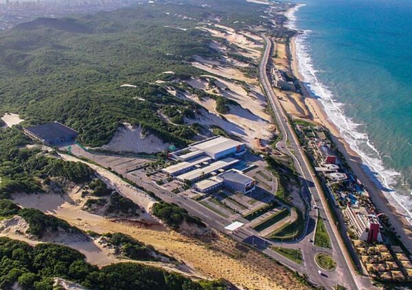 Segurança foi agredido com socos e xingamentos em empreendimento na Via Costeira, Zona Sul de Natal. — Foto: Canindé Soares