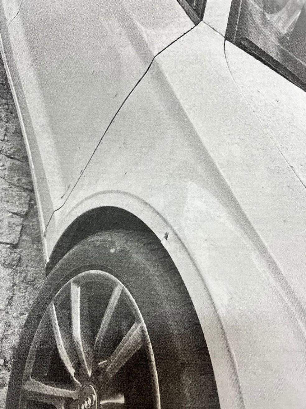 PRF aposentado é preso após bater em carro, atirar no veículo e fugir na zona Sul de Natal — Foto: Foto: Cedida