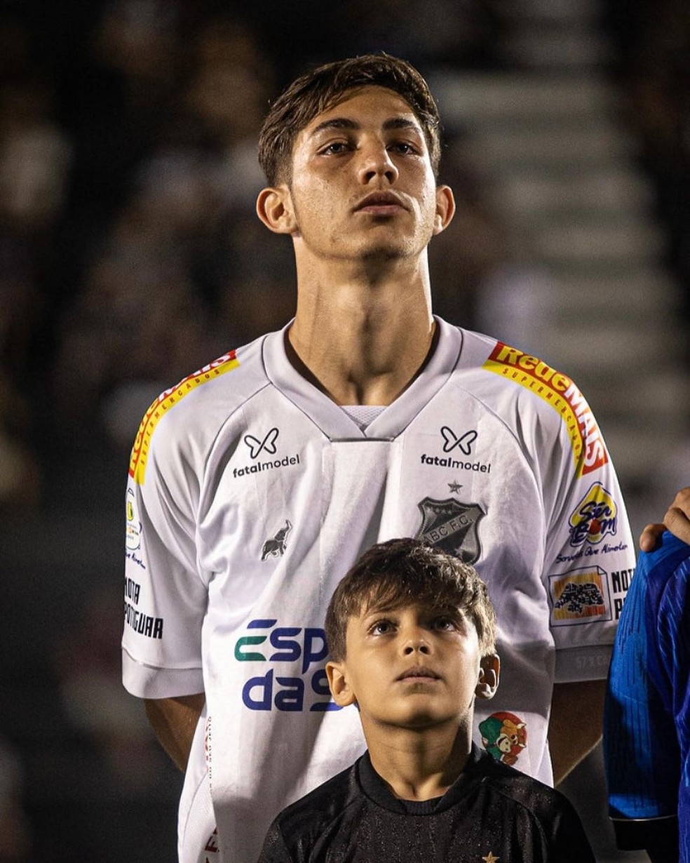 Andrey chamou atenção de clubes de Série A com a camisa do ABC — Foto: Rennê Carvalho/ABC