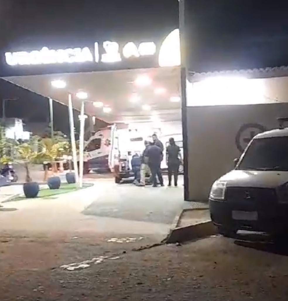 Vítimas foram socorridas a hospital no interior do RN — Foto: Reprodução