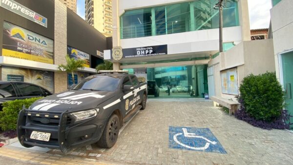 Divisão de Homicídios e Proteção à Pessoa (DHPP) em Natal, Rio Grande do Norte, RN — Foto: Francielly Medeiros/Inter TV Cabugi