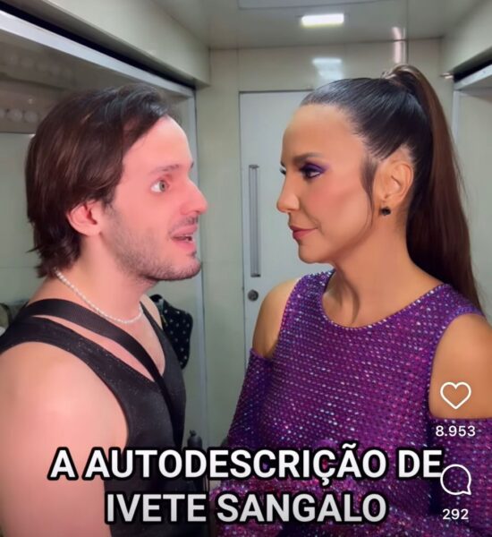 Ivete Sangalo fez autodescrição inusitada com Fernando Campos — Foto: Reprodução/Redes Sociais