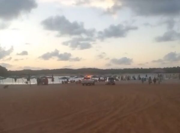 Homem morre afogado na Lagoa de Alcaçuz, em Nísia Floresta — Foto: Foto: Reprodução