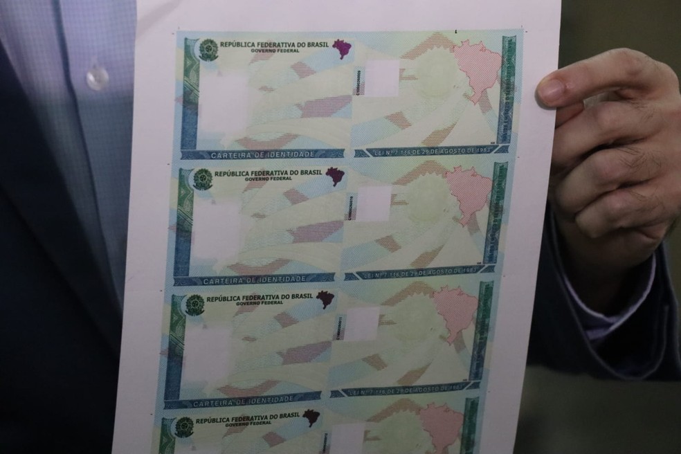 Carteira nacional de identificação começa a ser emitida no dia 11 de dezembro no RN — Foto: Itep/Divulgação