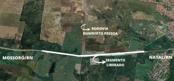 Tráfego no km 292,8 da BR-304 terá alterações a partir de sexta (22) — Foto: DNIT