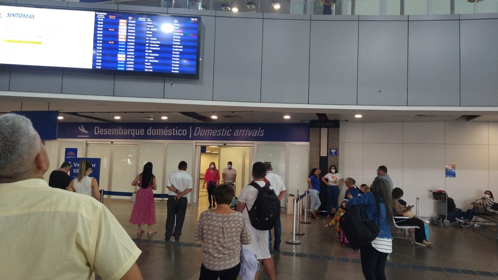 Aeroporto de Fortaleza — Foto: Davi César/TV Verdes Mares