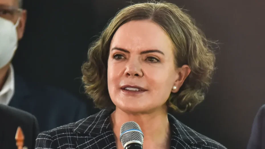 A presidente nacional do PT, Gleisi Hoffmann. Foto: ESTADÃO CONTEÚDO