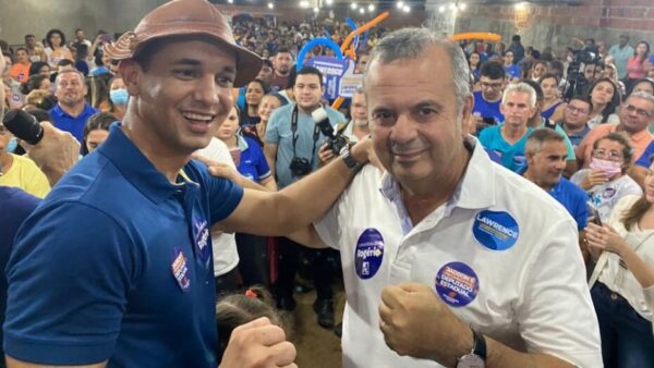 Senador Rogério Marinho e Allyson Bezerra / Fotos: Demis Roussos