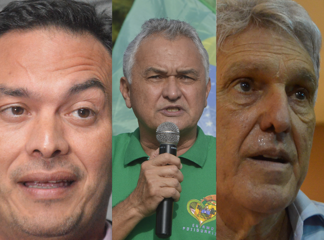 Styvenson Valentim (Podemos), João Maia (PP) e General Girão (PL) defendem cobrança de recursos para universidades. Foto: José Aldenir/Agora RN.