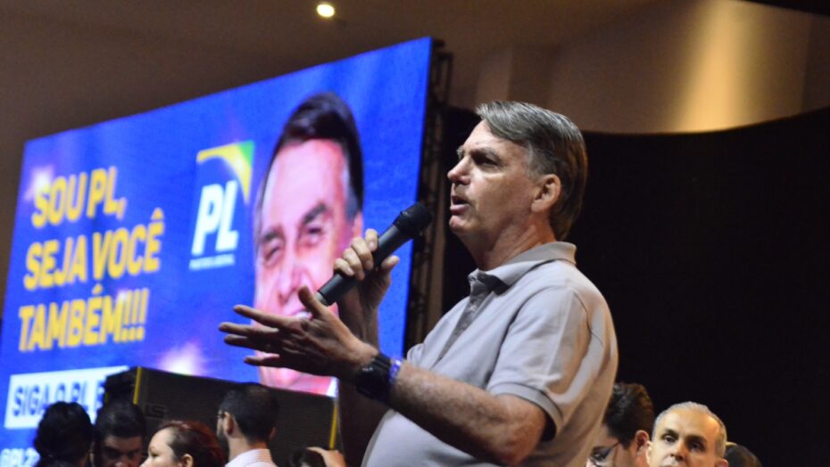 Ex-presidente Jair Bolsonaro. Foto: José Aldenir/Agora RN.