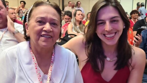 Governadora Fátima Bezerra e Natália Bonavides, pré-candidatada a prefeitura em Natal / Foto: divulgação redes sociais