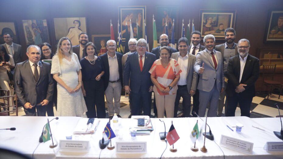 Governadora Fátima Bezerra é eleita presidente do Consórcio Nordeste para 2024. Foto: Carmem Felix.