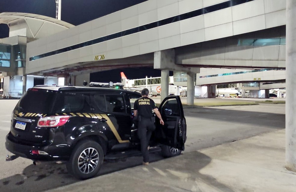 Condenada no RN por tráfico internacional de mulheres, brasileira é extraditada da Espanha — Foto: Divulgação/PF
