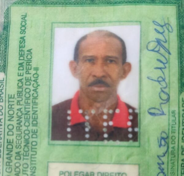 Trabalhador morreu após cair de andaime em Mossoró — Foto: Divulgação