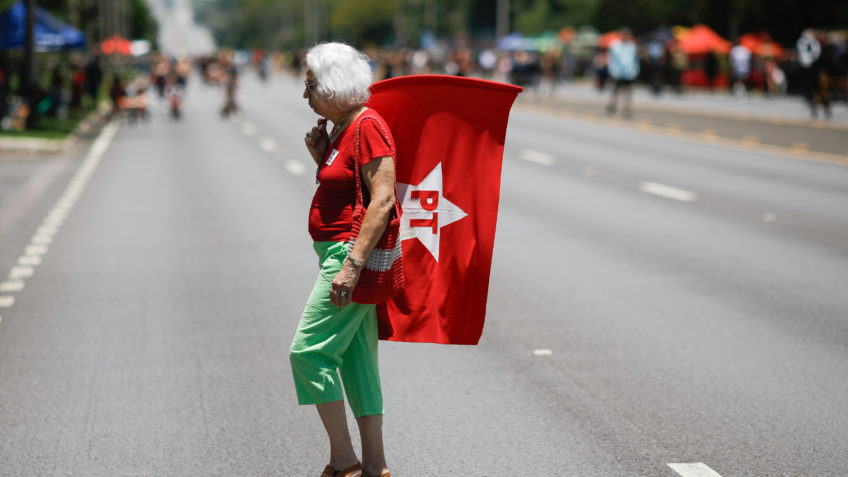 Ato na véspera do 8 de Janeiro em Brasília