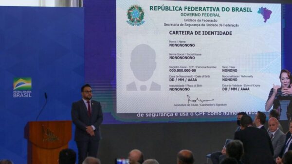 Solenidade de lançamento da Carteira de Identidade Naciona