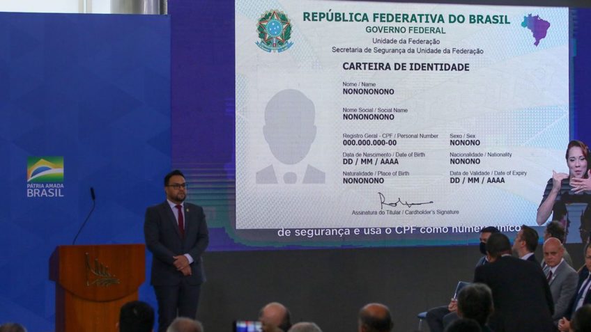 Solenidade de lançamento da Carteira de Identidade Naciona