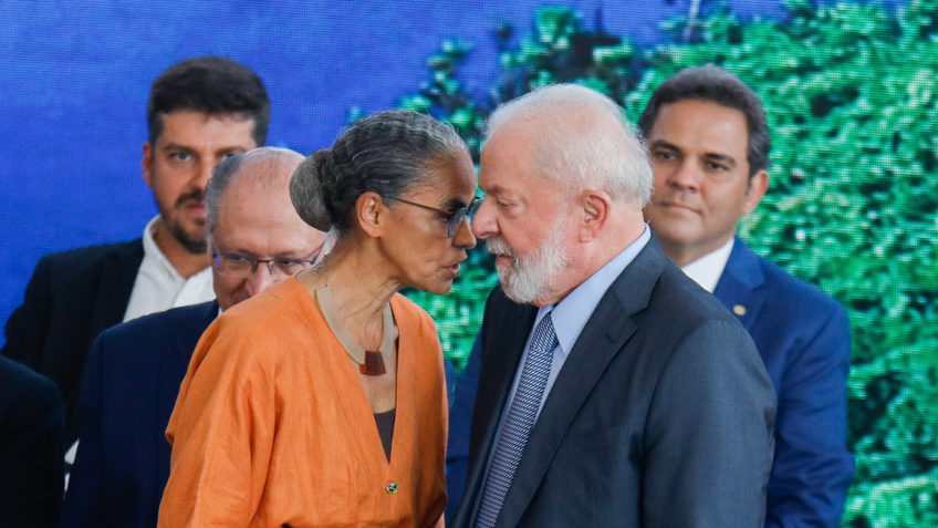 Lula e Marina Silva