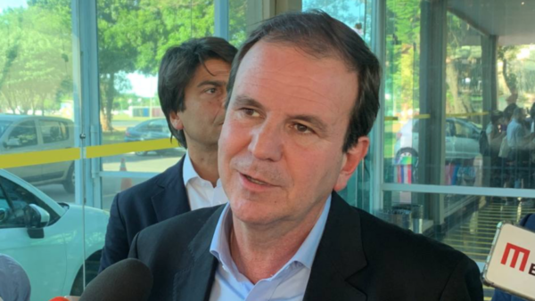 O prefeito do Rio de Janeiro, Eduardo Paes (PSD)