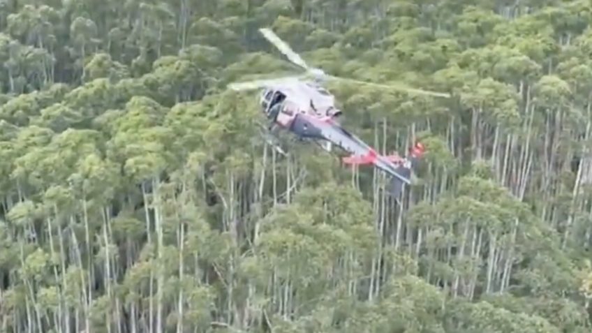 helicóptero desaparecido em SP