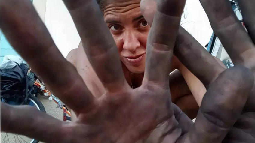 Artista venezuelana Julieta Ines Hernandez Martinez