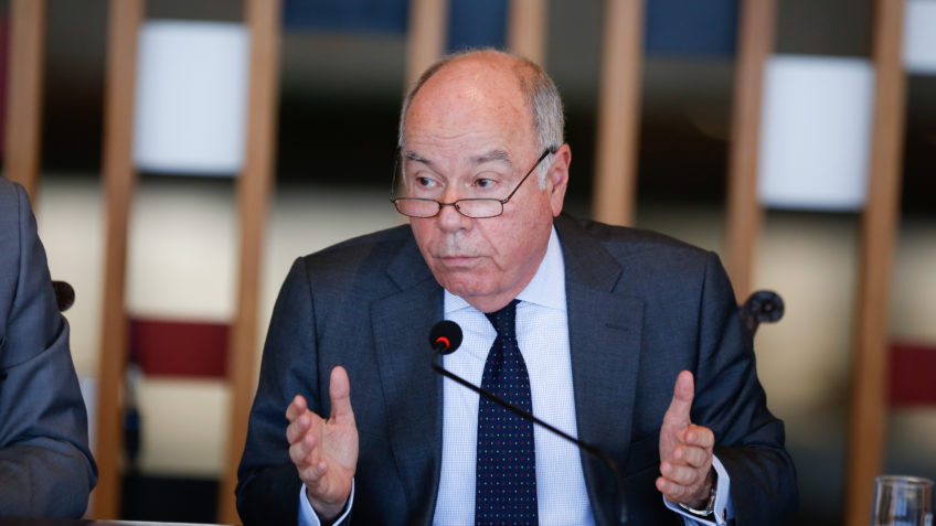 Mauro Vieira em coletiva no Itamaraty