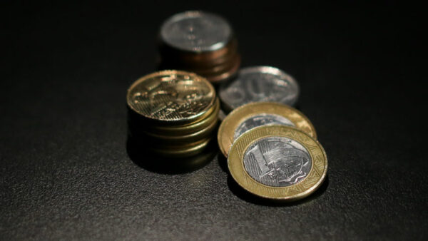 Moedas de centavos de Reais, moeda, Reais