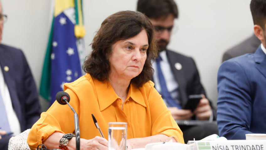 A ministra da Saúde, Nísia Trindade