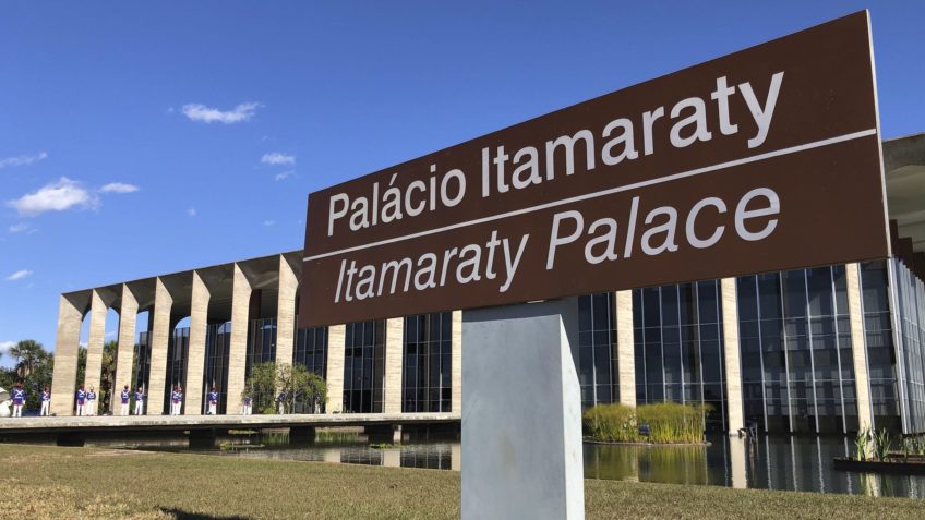 Fachada do Palácio Itamaraty