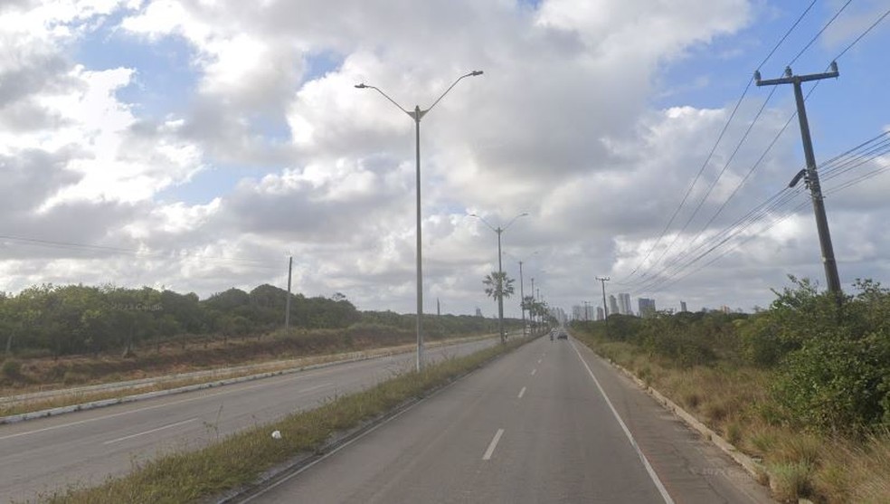 Rota do Sol em Natal é rodovia estadual — Foto: Google Street View/Divulgação