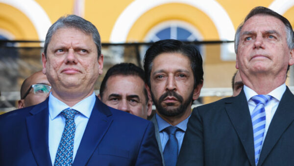 Tarcísio, Ricardo Nunes e Bolsonaro