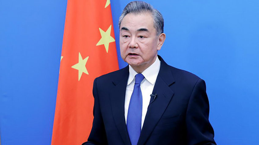 O ministro das Relações Exteriores da China, Wang Yi (foto)