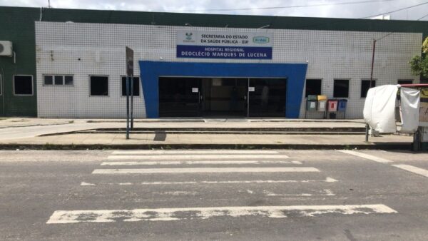 Hospital Deoclécio Marques, em Parnamirim — Foto: Geraldo Jerônimo/Inter TV Cabugi