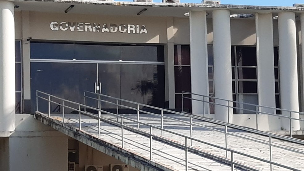 Governadoria do Rio Grande do Norte prédio fachada governo RN — Foto: Sérgio Henrique Santos/Inter TV Cabugi