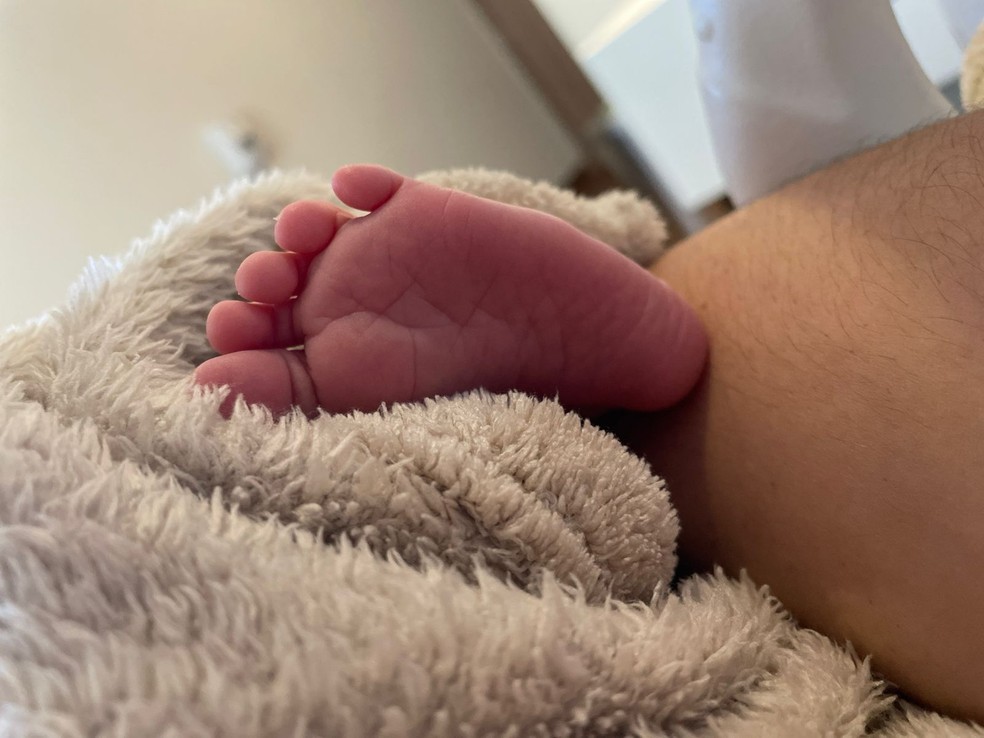 Bebês até seis meses não podem se vacinar — Foto: Viviane Machado