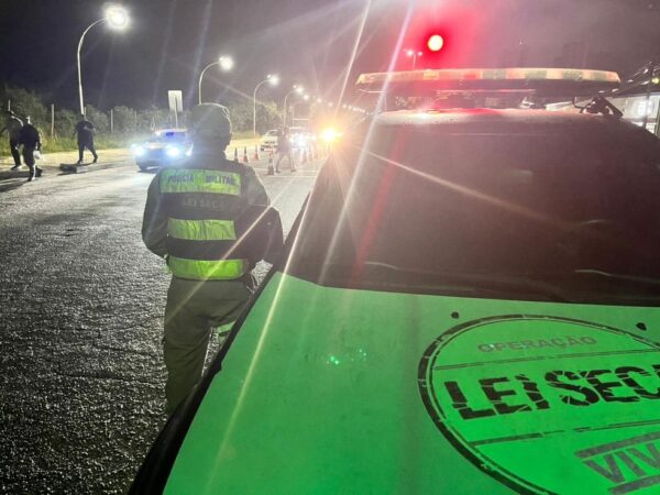 Lei Seca em Natal — Foto: Divulgação