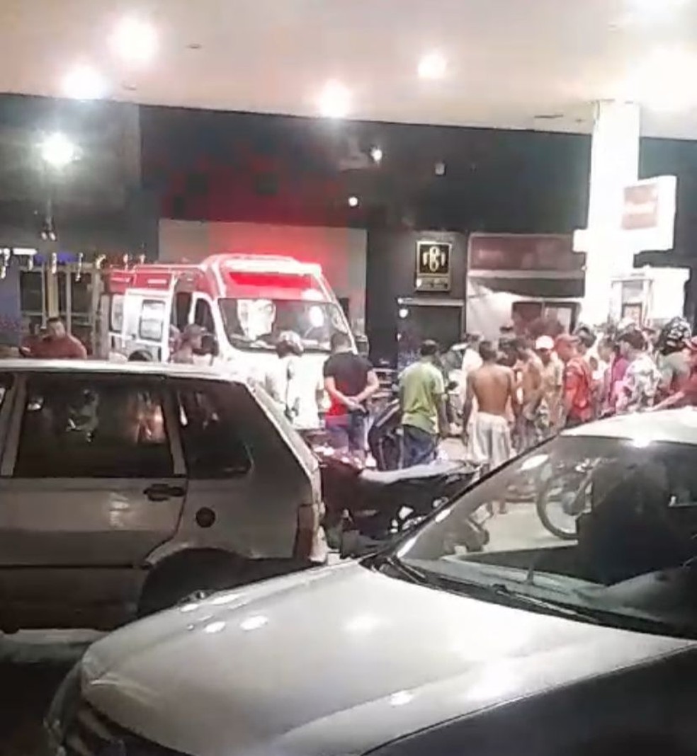 Mulher é esfaqueada em posto de combustíveis no interior do RN; ex-namorado é principal suspeito — Foto: Reprodução