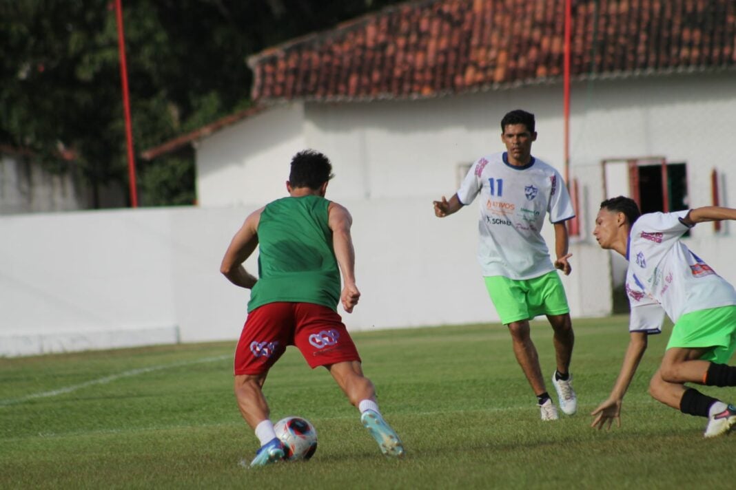 Jogo treino contra o CG Sports