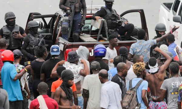 Haitians protest over rising fuel prices and crime, in Port-au-Prince