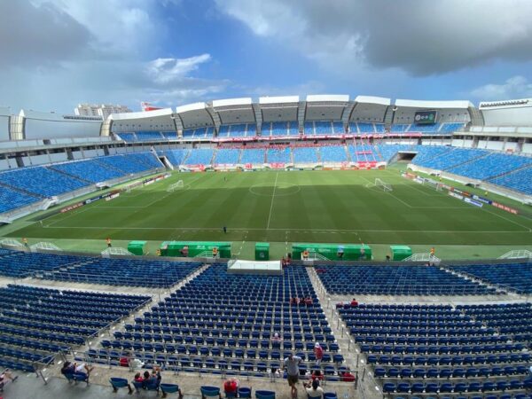 Arena das Dunas recebe América-RN x Itabaiana — Foto: Augusto César Gomes