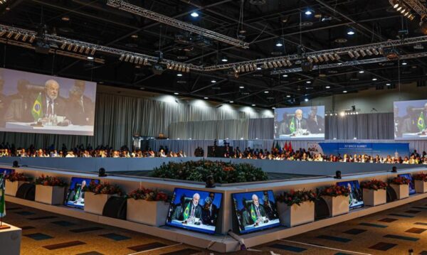 Joanesburgo, África do Sul, 24.08.2023 - Presidente da República, Luiz Inácio Lula da Silva, participa da Sessão I do Diálogo de Amigos do BRICS, BRICS-Africa Outreach e BRICS Plus. Foto: Ricardo Stuckert/PR