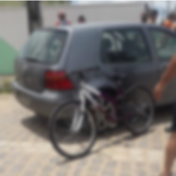 Crime aconteceu na saída de um supermercado na Grande Natal — Foto: Divulgação