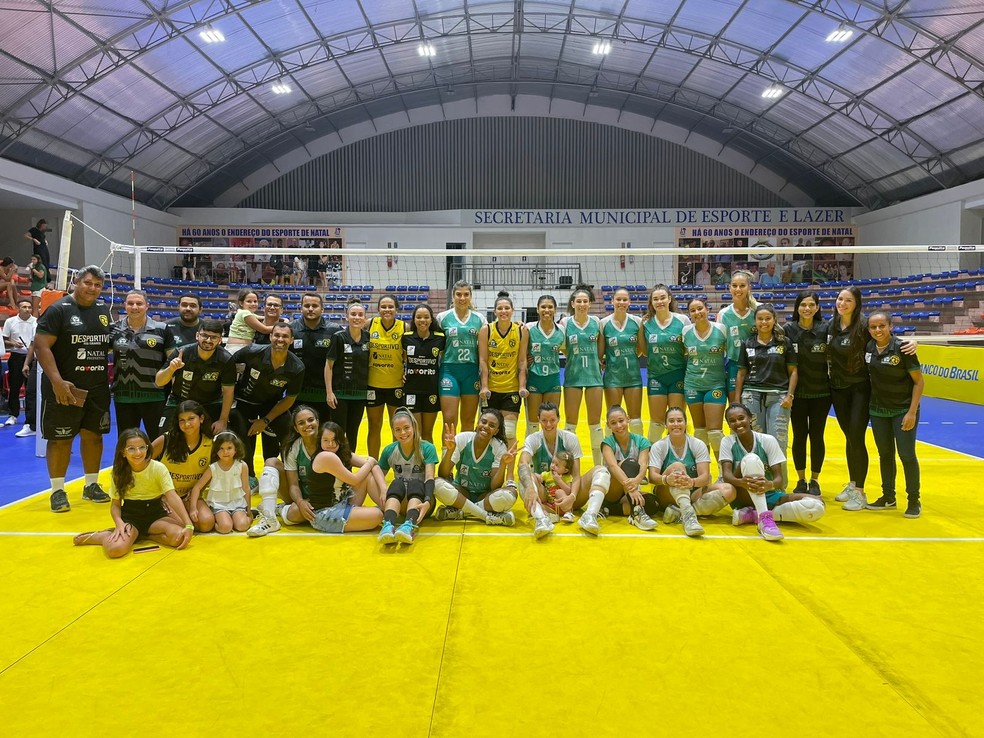 Vôlei Natal/Desportivo tem confronto direto pela Superliga B — Foto: Hogla Geovanna