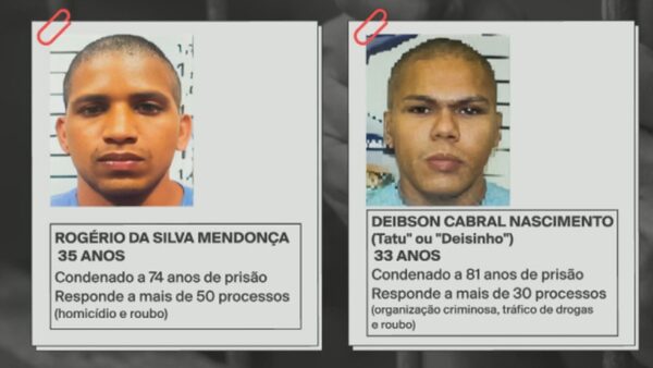 Foragidos de Mossoró — Foto: Reprodução / GloboNews