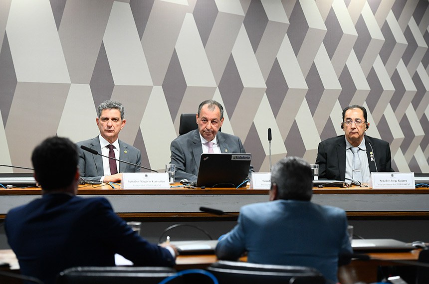 Mesa:
relator da CPIBRASKEM,  senador Rogério Carvalho (PT-SE);
presidente da CPIBRASKEM, senador Omar Aziz (PSD-AM), conduz reunião;
vice-presidente da CPIBRASKEM, senador Jorge Kajuru (PSB-GO).