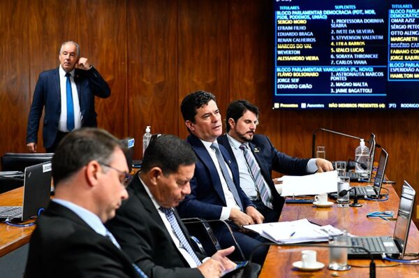 Bancada:
senador Flávio Bolsonaro (PL-RJ);
senador Hamilton Mourão (Republicanos-RS);
senador Sergio Moro (União-PR);
senador Marcos do Val (Podemos-ES).