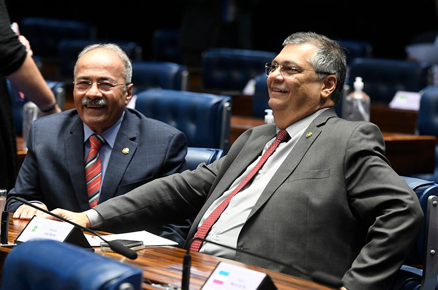 Bancada:
senador Chico Rodrigues (PSB-RR);
ministro da Justiça, Flávio Dino.