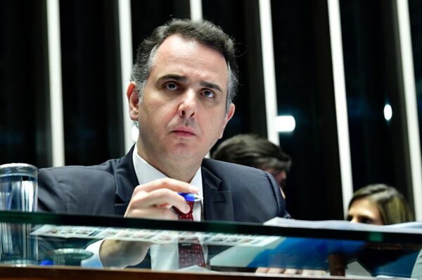 Mesa:
presidente do Senado Federal, senador Rodrigo Pacheco (PSD-MG).