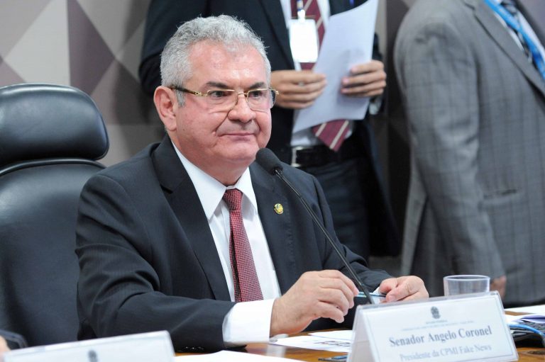 Senador Angelo Coronel participa de reunião no Senado