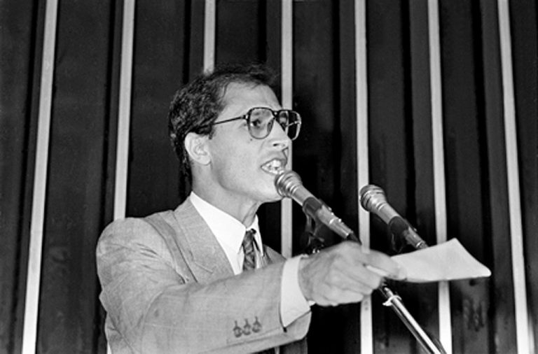 História do Brasil - redemocratização - deputado Geraldo Alckmin discursa na Assembleia Nacional Constituinte - número no Cedi: 5283 (36)